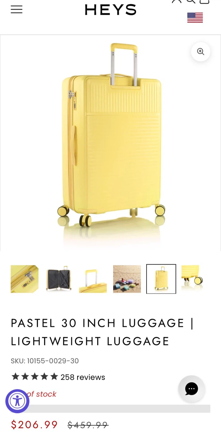 Heys Pastel 30 Inch Lightweight Luggage - photo 3