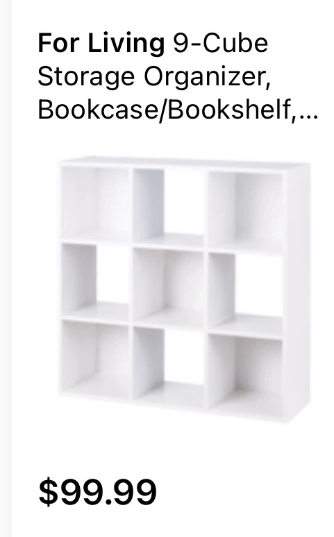 2 Shelving Units