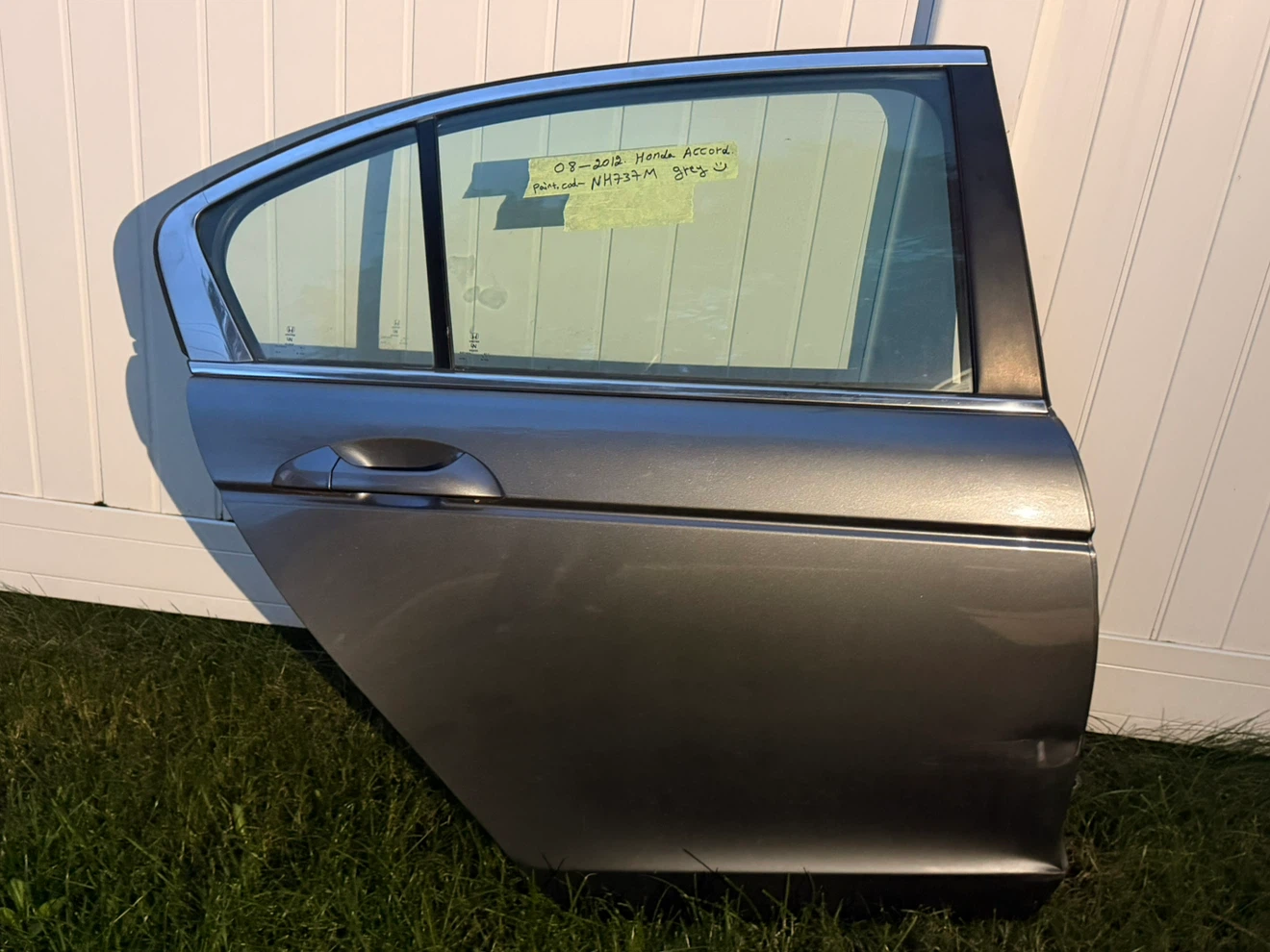 2008-2012 Honda Accord Rear Passenger Door - photo 2