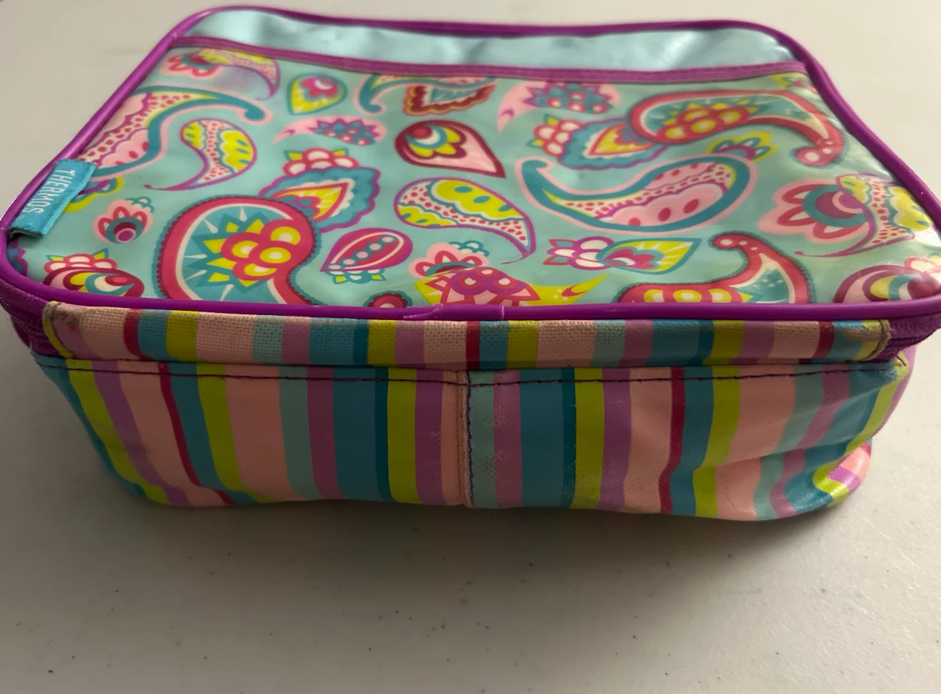 Floral Colourful Thermos Lunch Bag - photo 4