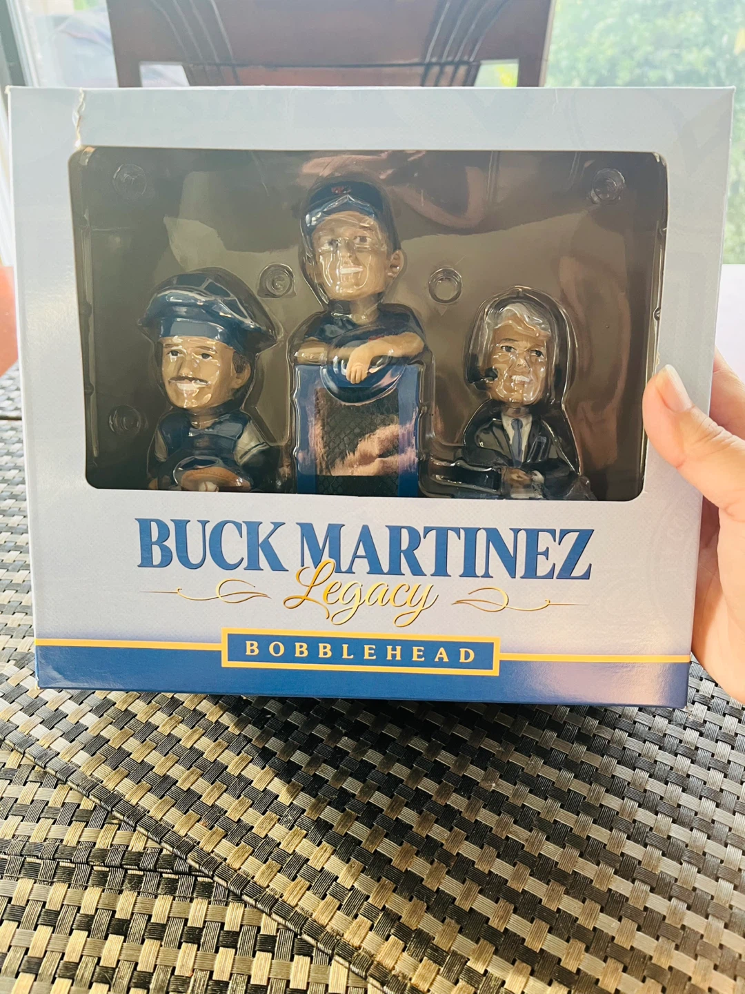 Buck Martinez Legacy Bobblehead Blue Jays