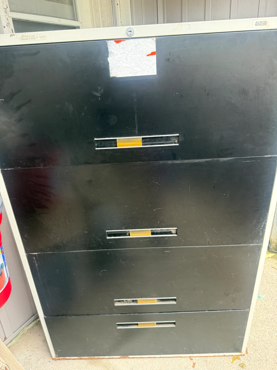 4-Drawer Metal Filing Cabinet