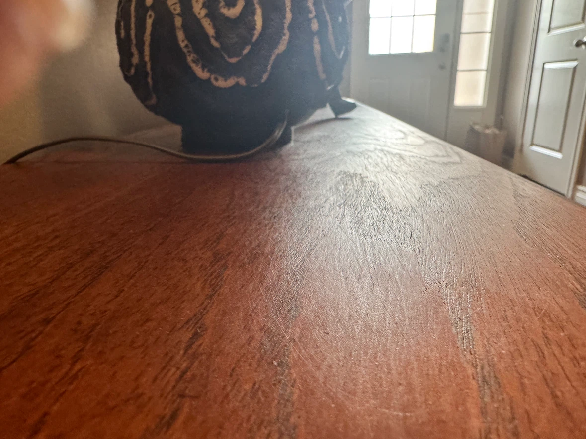 Vintage Wooden Bookshelf / Media Console - photo 3