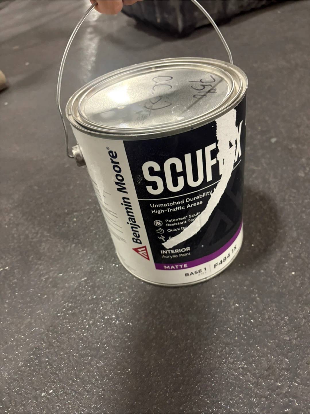 Benjamin Moore Scuff-X Paint - Grey Owl OC-52