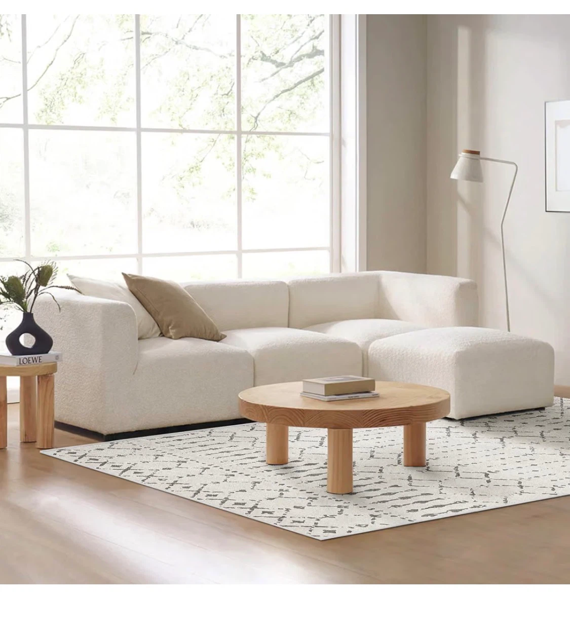 Deery Washable Area Rug - 5x7 - photo 3