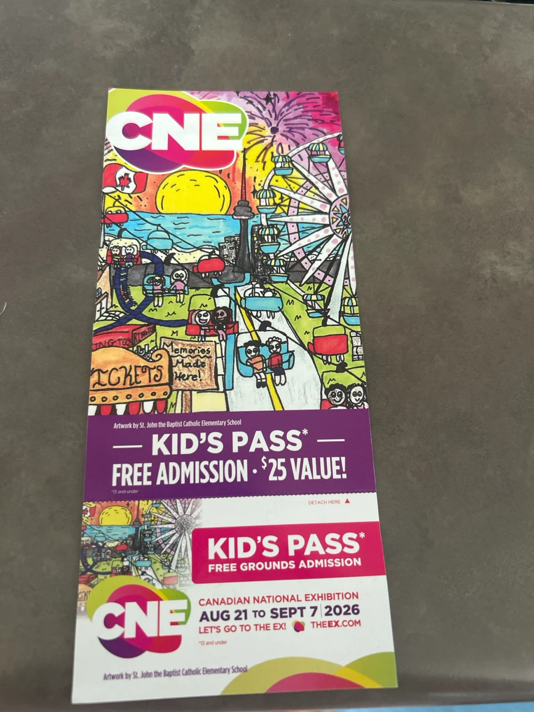 CNE 2026 Kid's Pass Free Admission