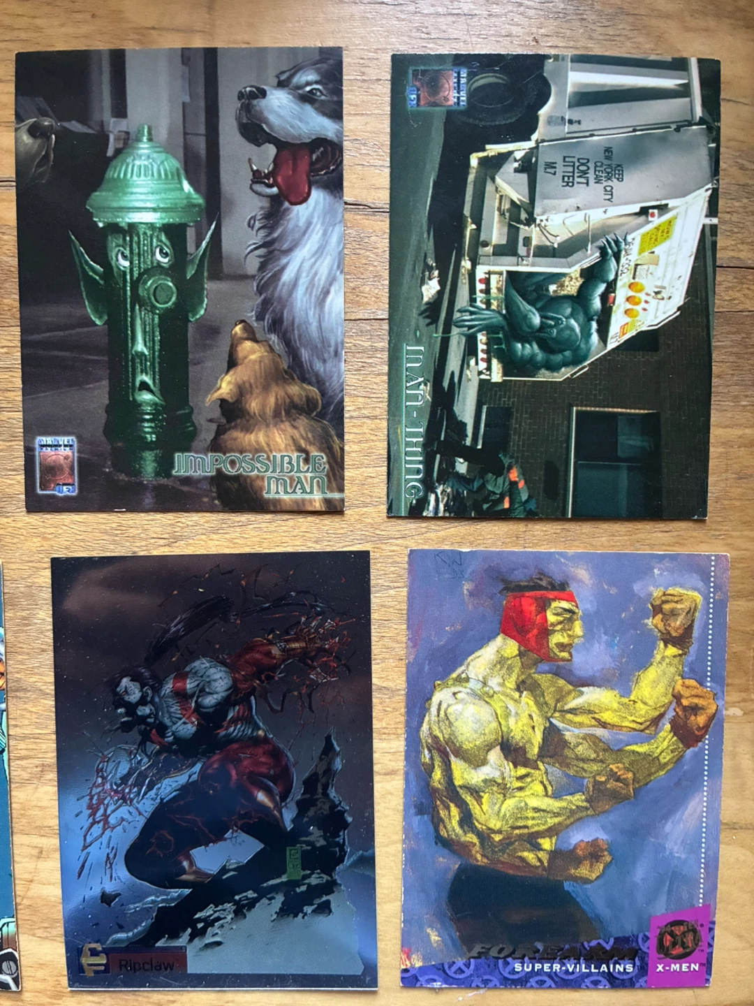 Big lot Vintage 1990s Marvel, Cyber Force & Comic Trading Cards - photo 2