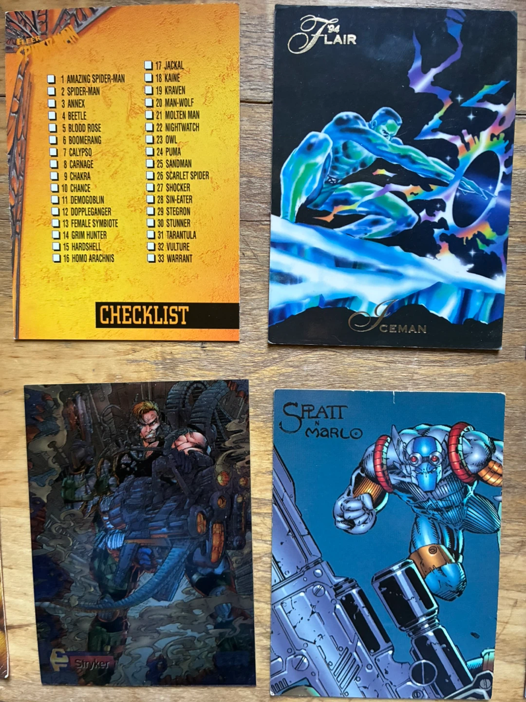 Big lot Vintage 1990s Marvel, Cyber Force & Comic Trading Cards - photo 3