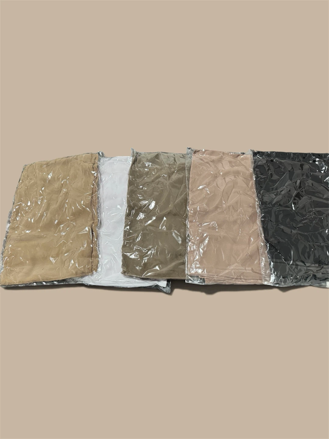 Instant chiffon hijab 3 in 1 with built in magnets  inner caps - photo 5