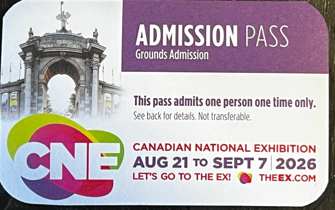 Canadian National Admission Adult Day Pass