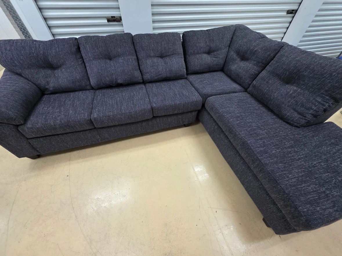 Dark Grey Sectional Sofa - photo 2