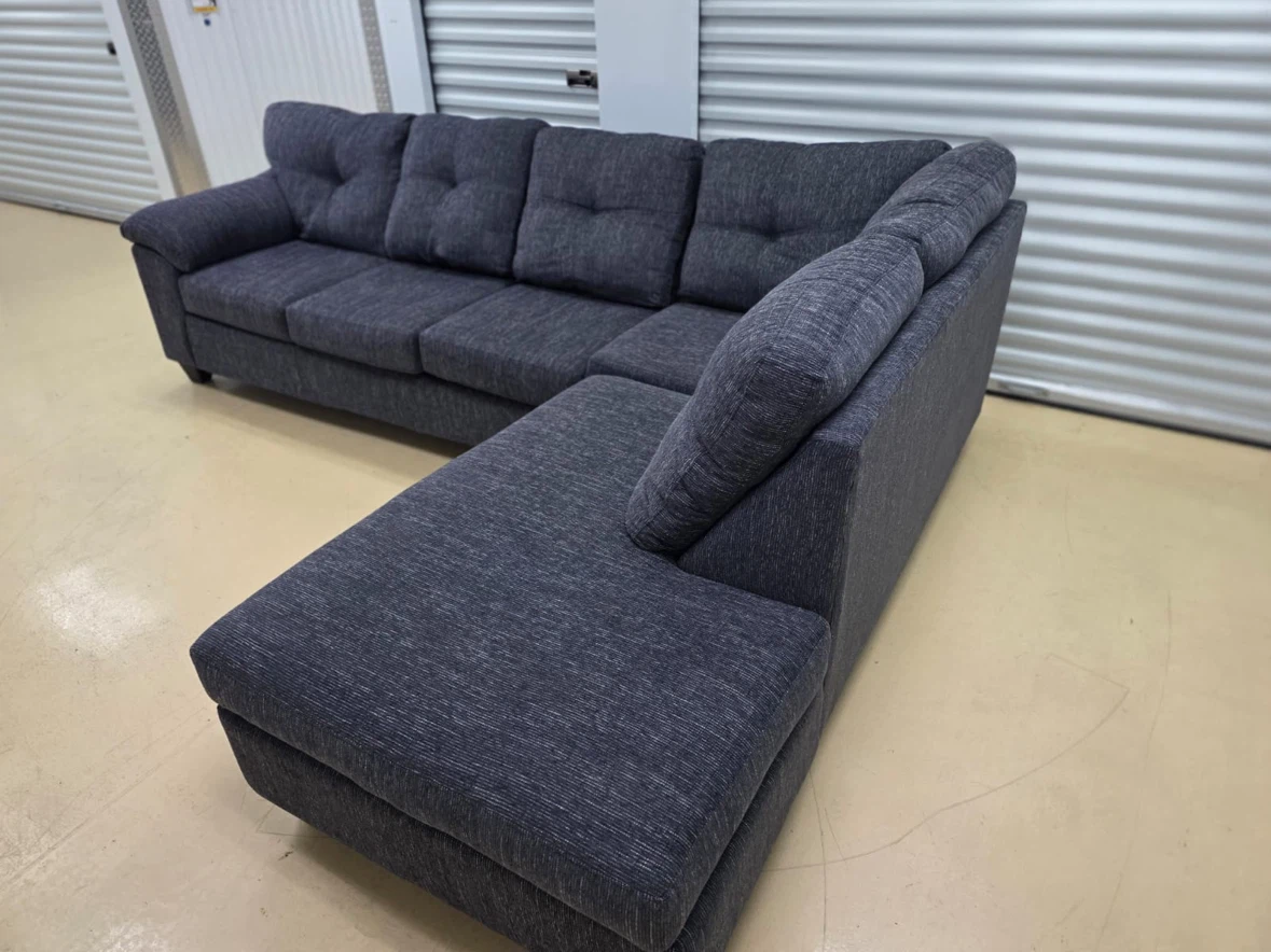 Dark Grey Sectional Sofa - photo 5