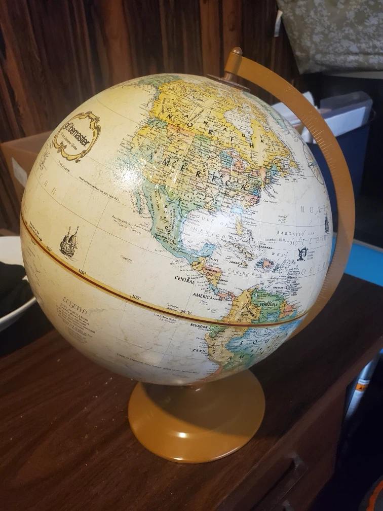 Vintage Globe - photo 4