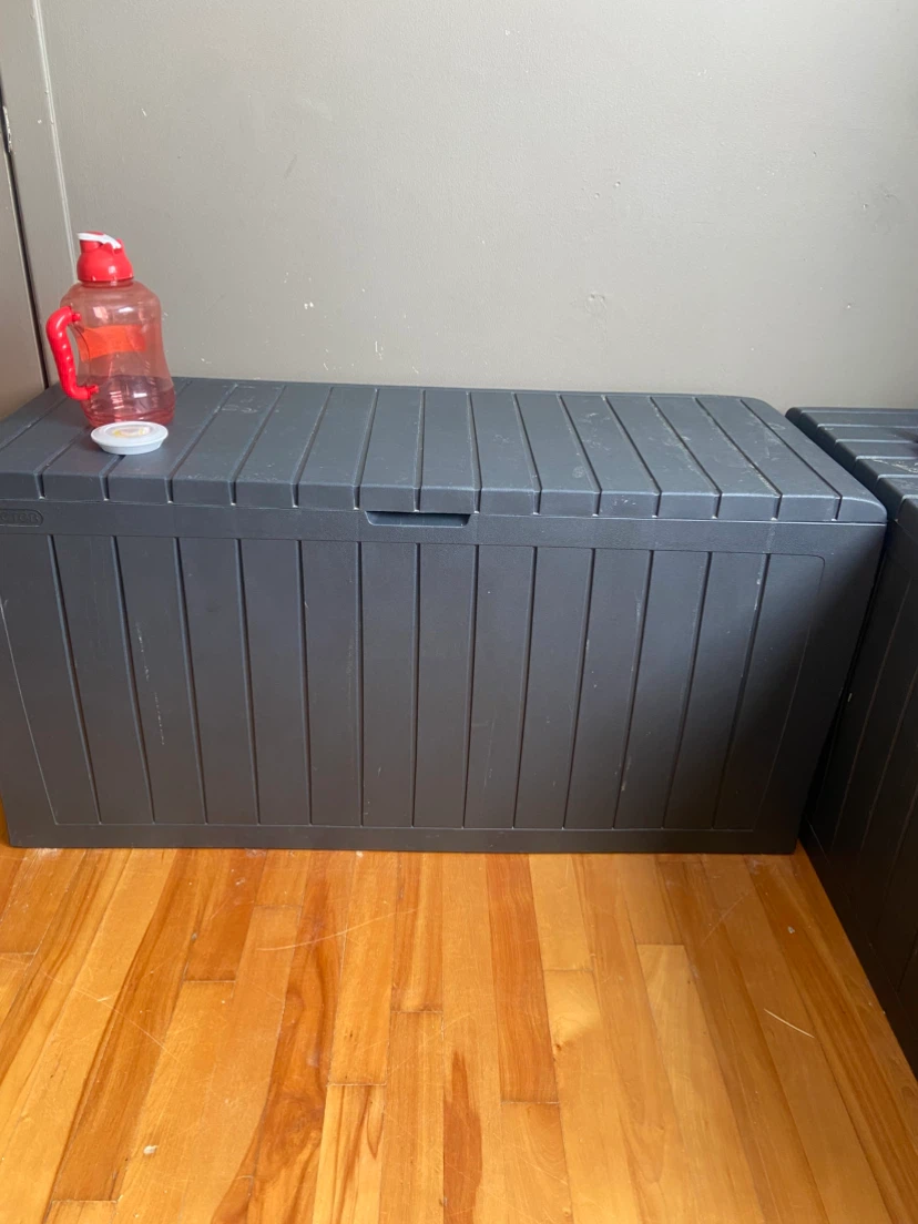 Coffre de rangement Keter gris