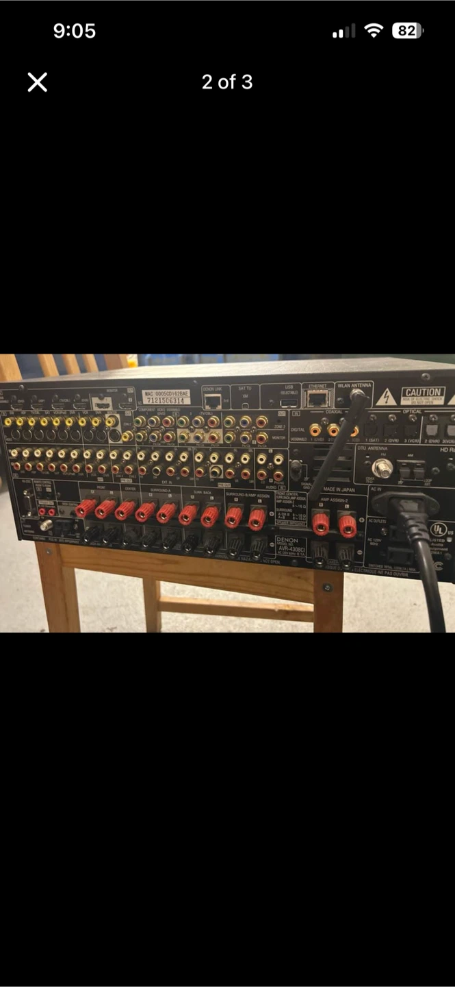 Denon AVR-4308CI A/V Receiver - photo 3