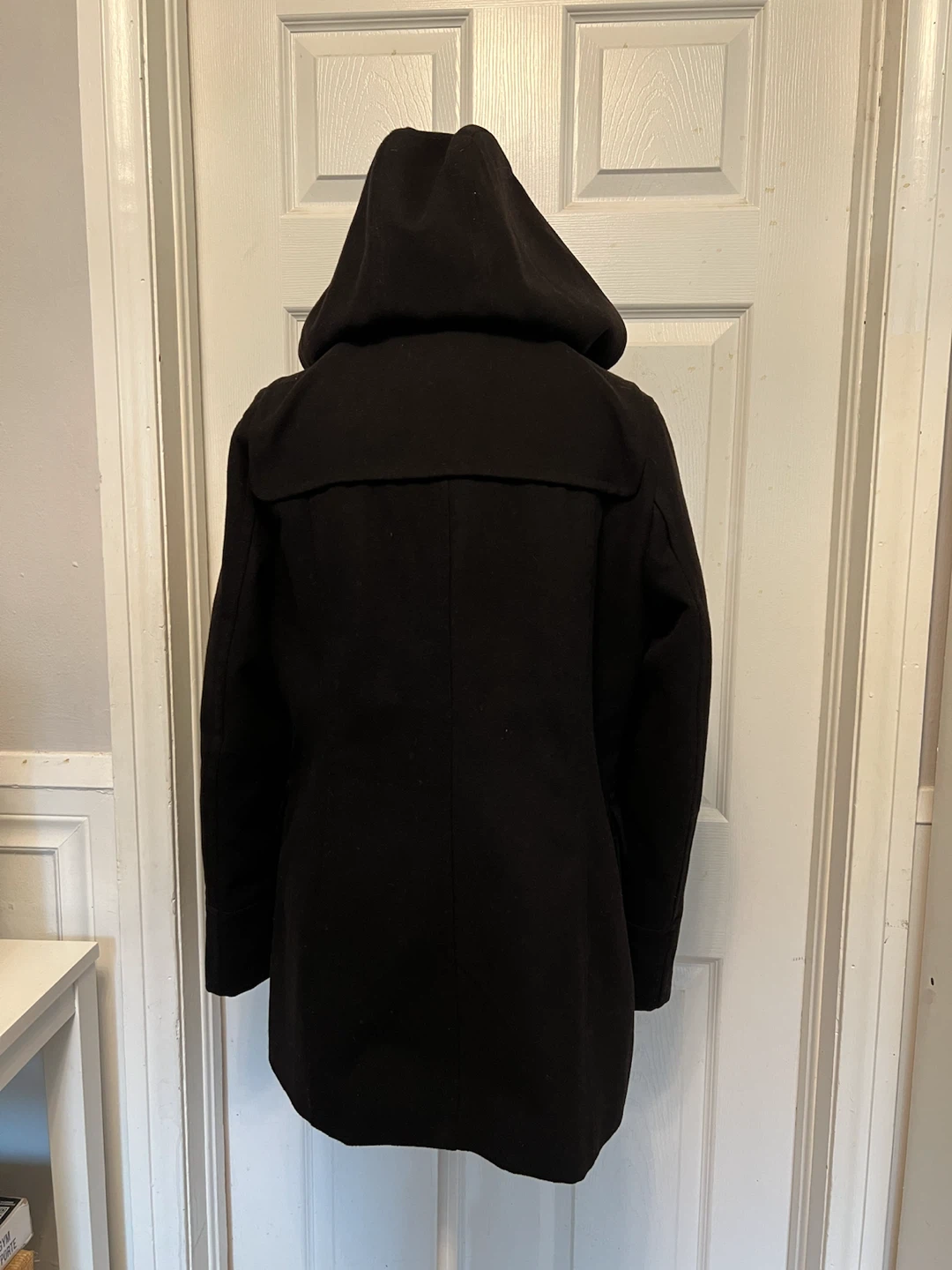 Jessica Black Hooded Toggle Coat - photo 2