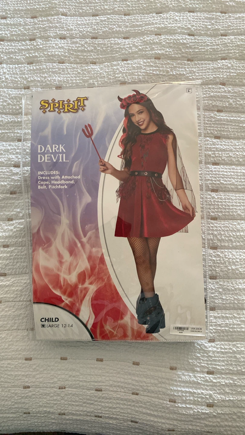 Spirit Halloween Dark Devil Child Costume
