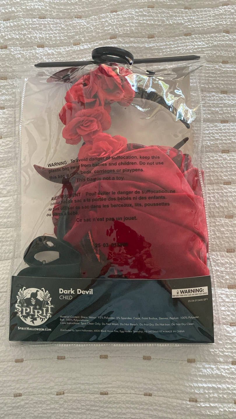 Spirit Halloween Dark Devil Child Costume - photo 3