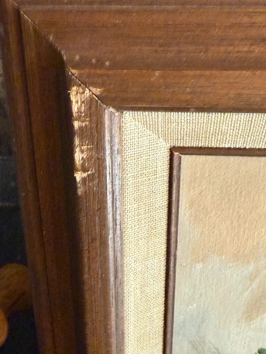 Framed still life floral painting - photo 3