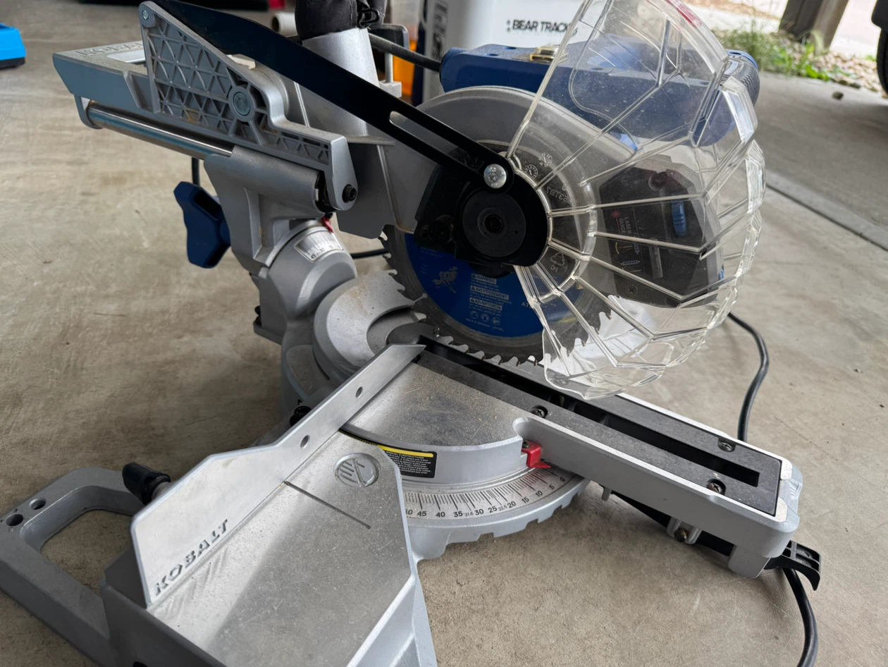 KOBALT Sliding Compound Miter Saw