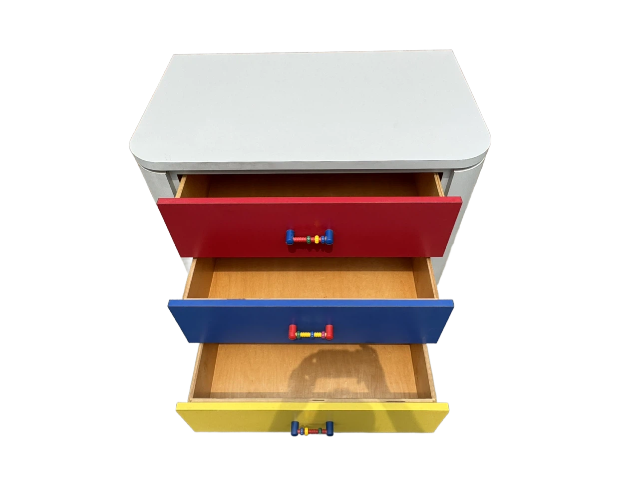 Colorfull 3 Drawer Nightstand Chest - photo 2