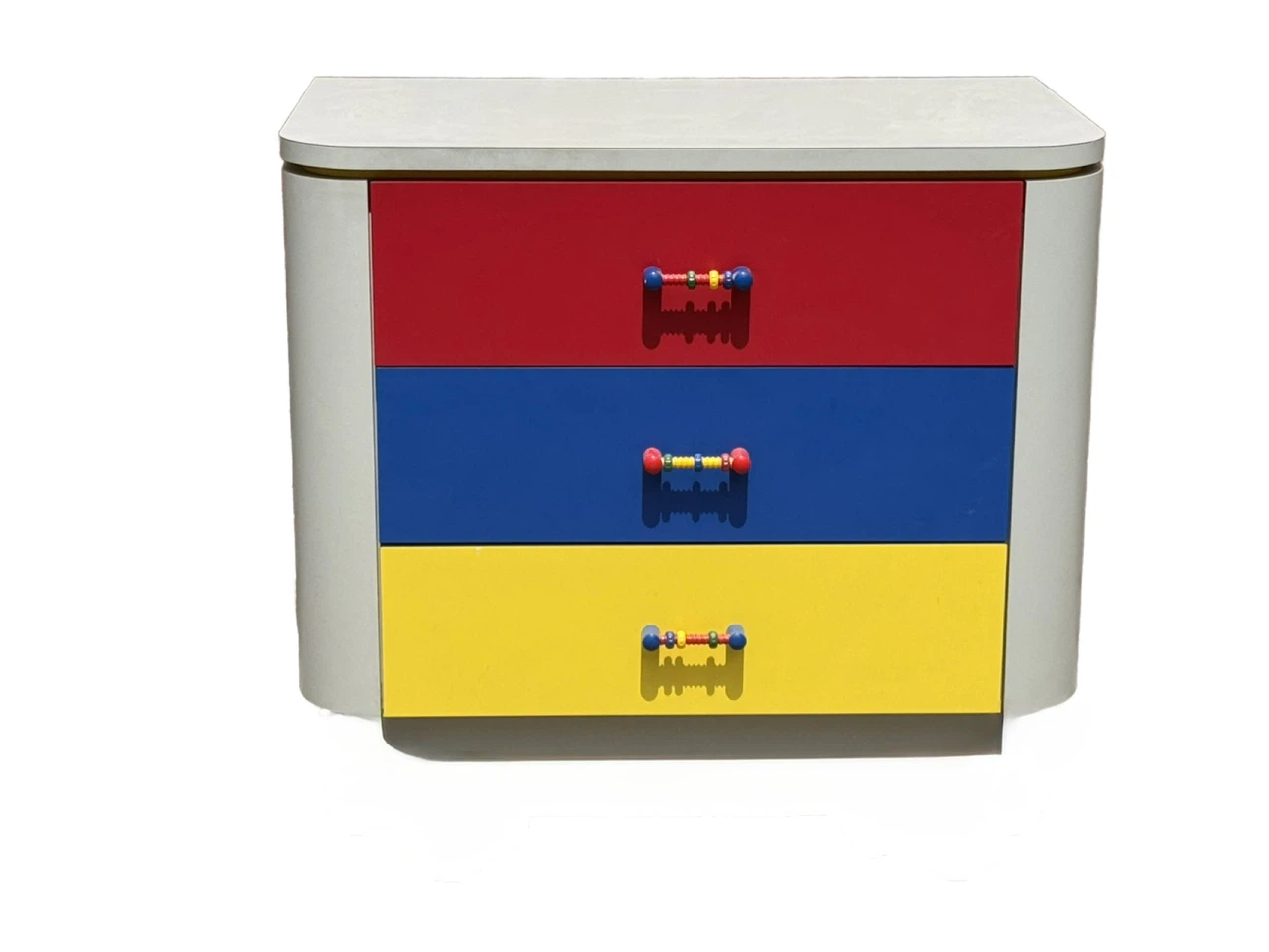 Colorfull 3 Drawer Nightstand Chest - photo 4