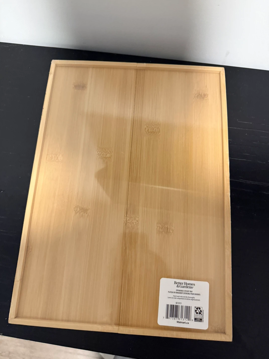 Better Homes & Gardens Bamboo Cutlery Tray - photo 2