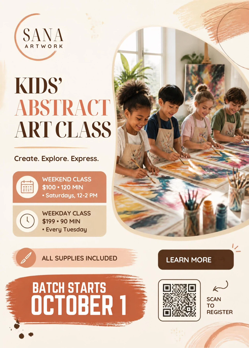 Kids' Abstract Art Class