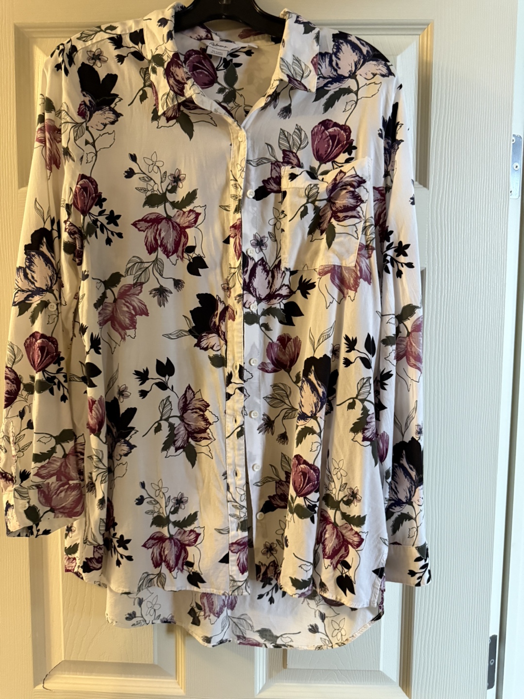 Floral Button-Up Shirts - Size XL