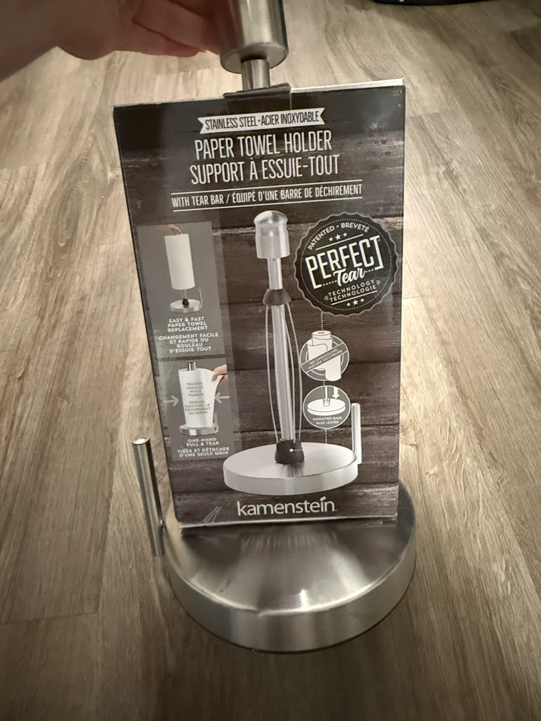 Kamenstein Stainless Steel Paper Towel Holder