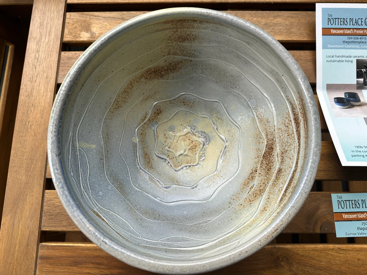 Brand New The Potters Place Gallery Handmade Ceramic Bowl - photo 3