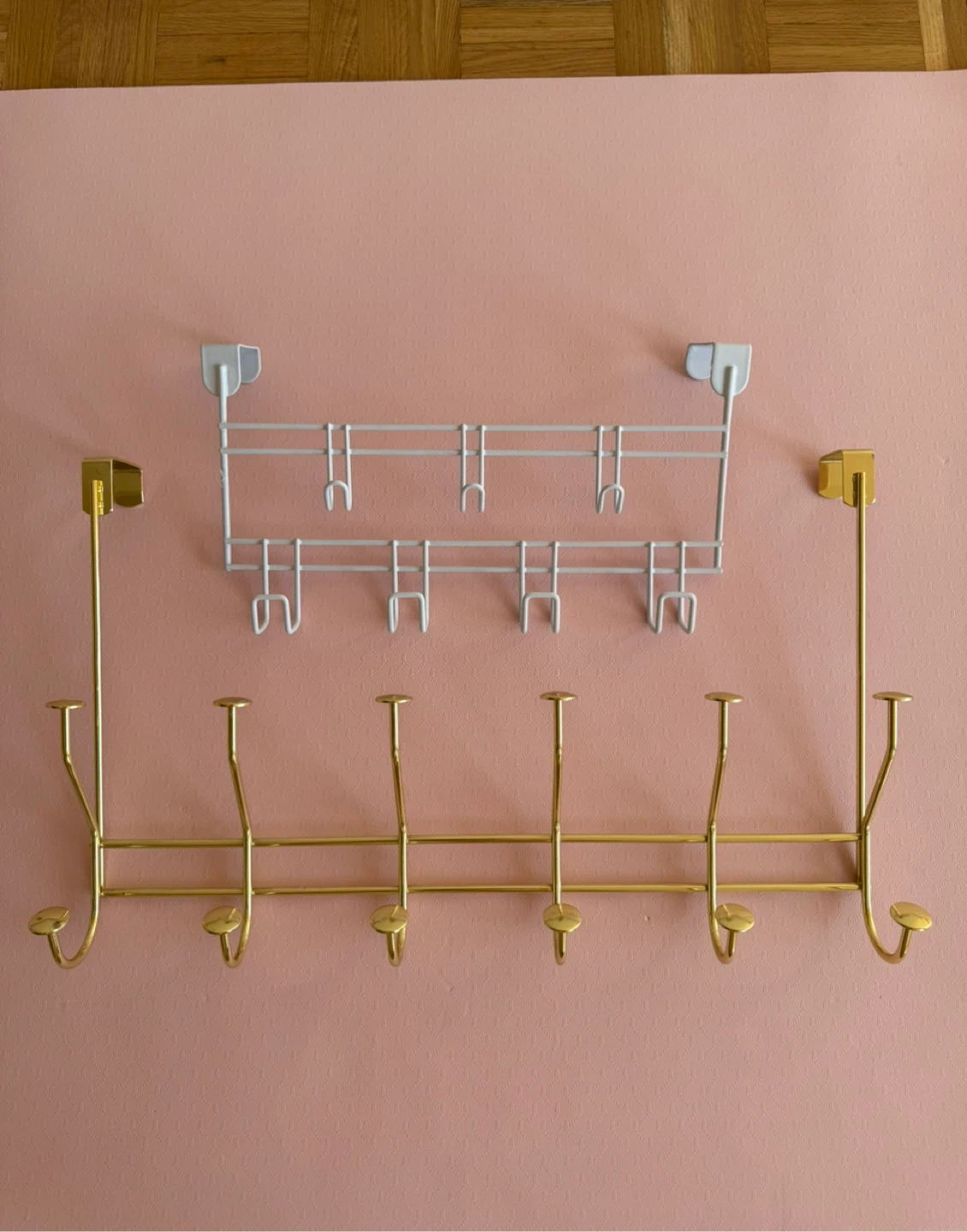 Two Over-the-Door Hooks are included