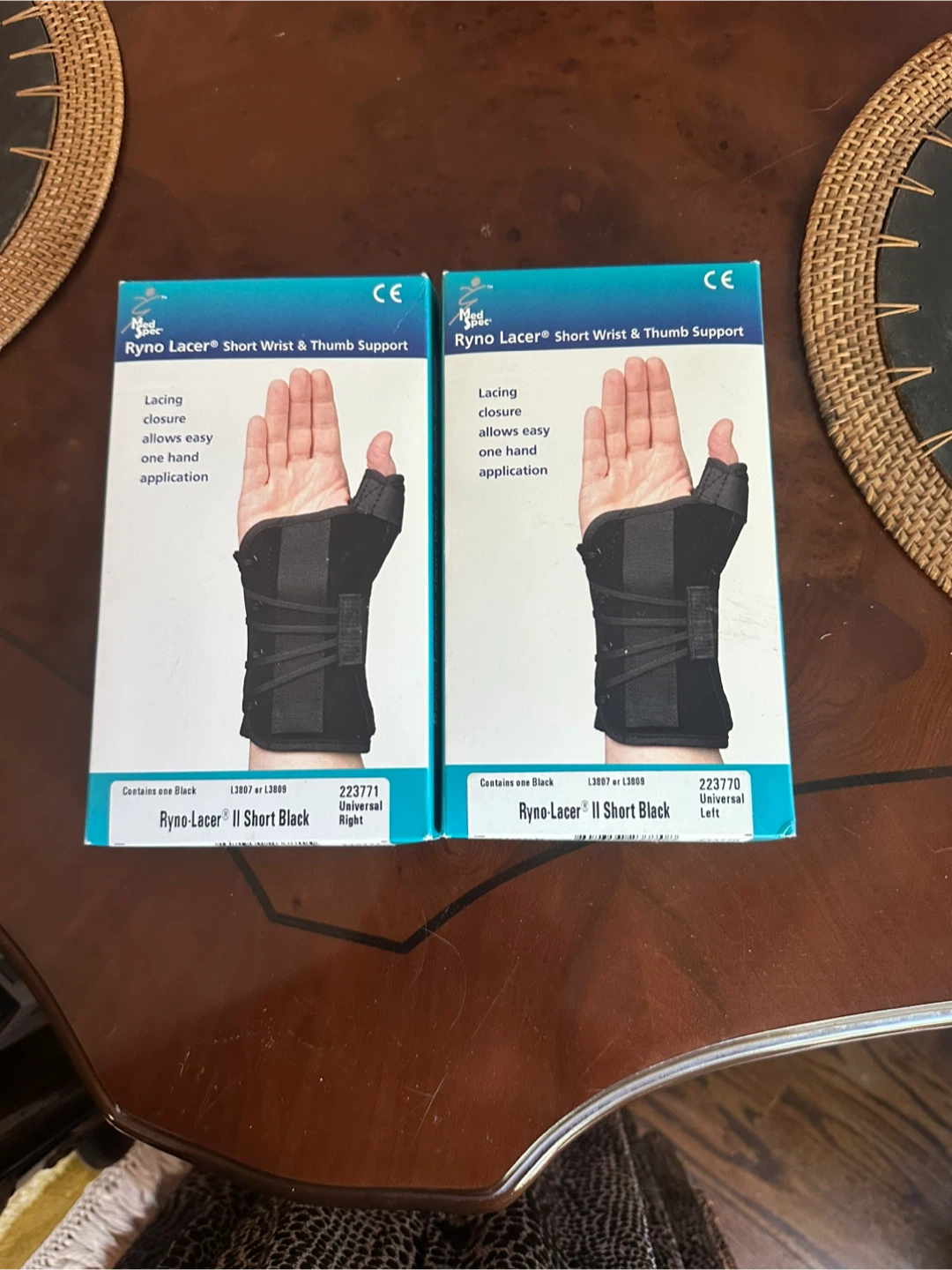 Med Spec Ryno Lacer II Wrist and Thumb Support
