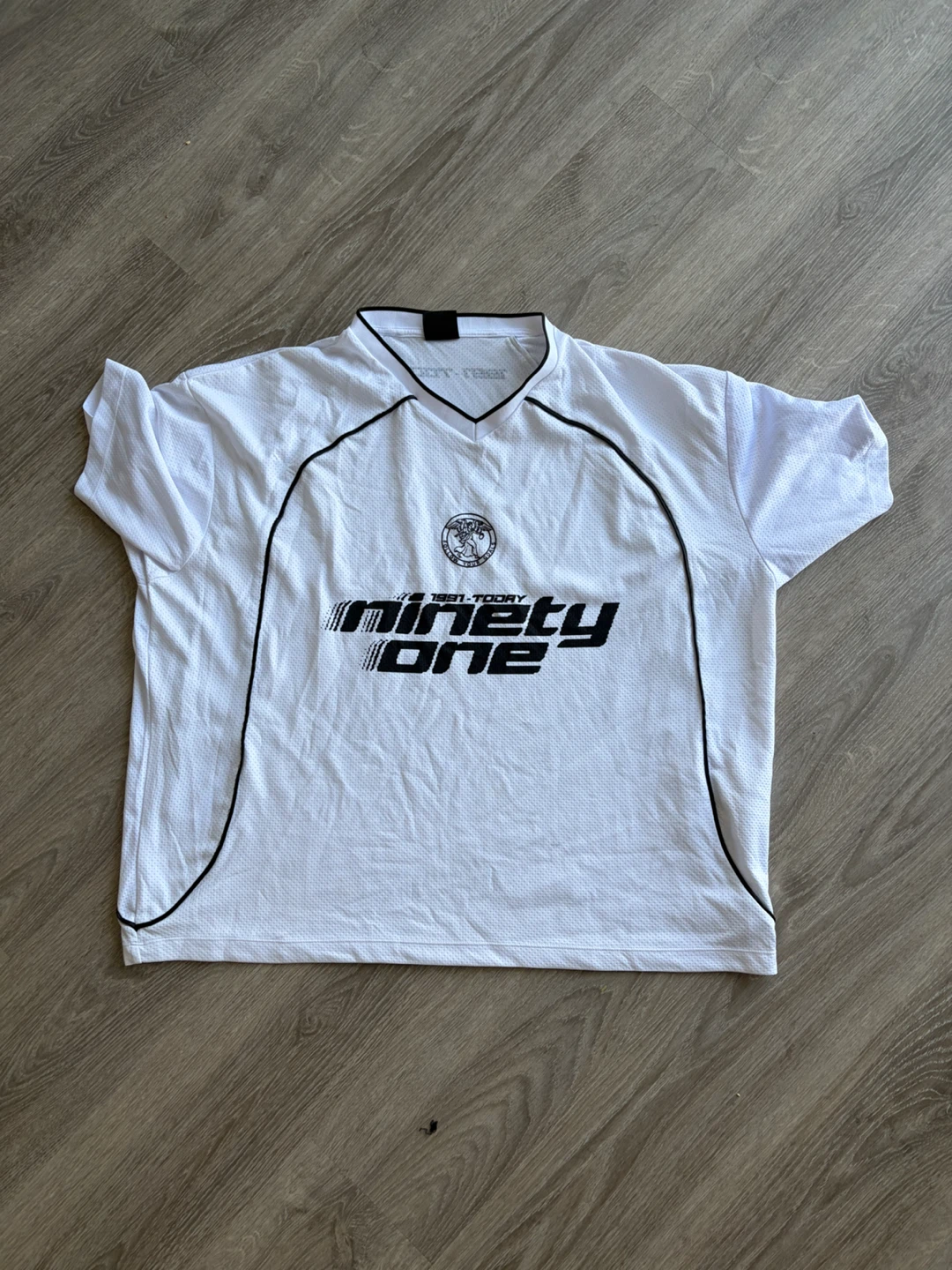 Ninety One White Graphic T-Shirt