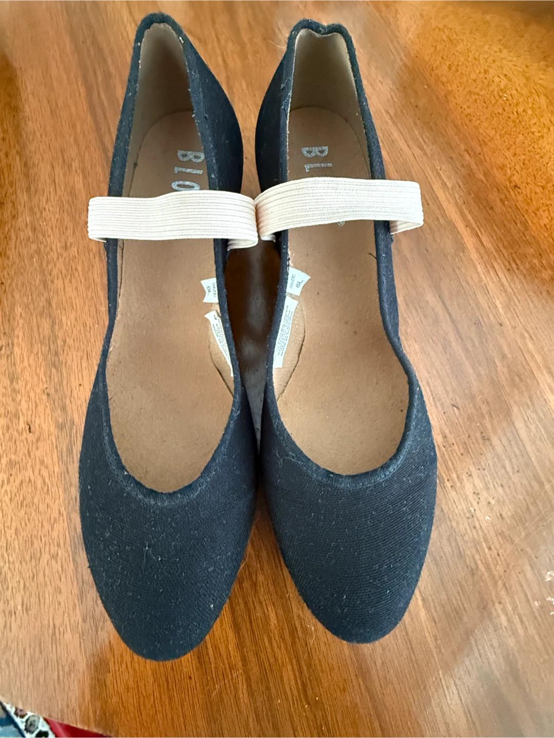 Bloch black ballet shoes
