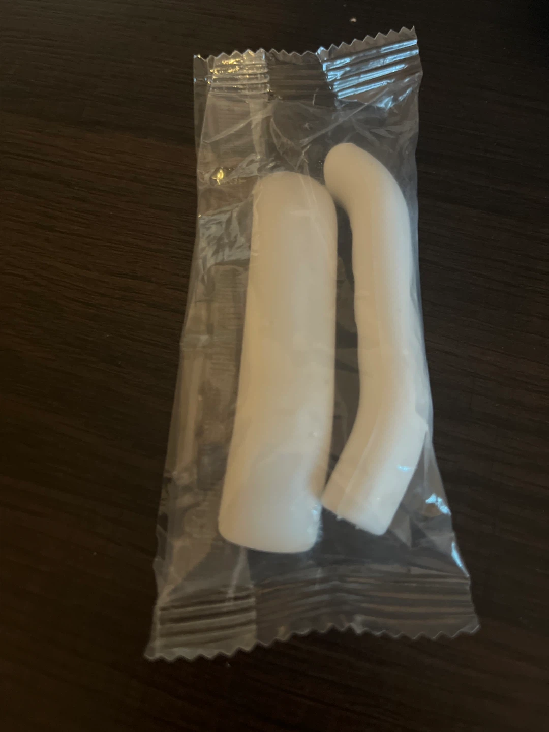 White brake grips for bikes