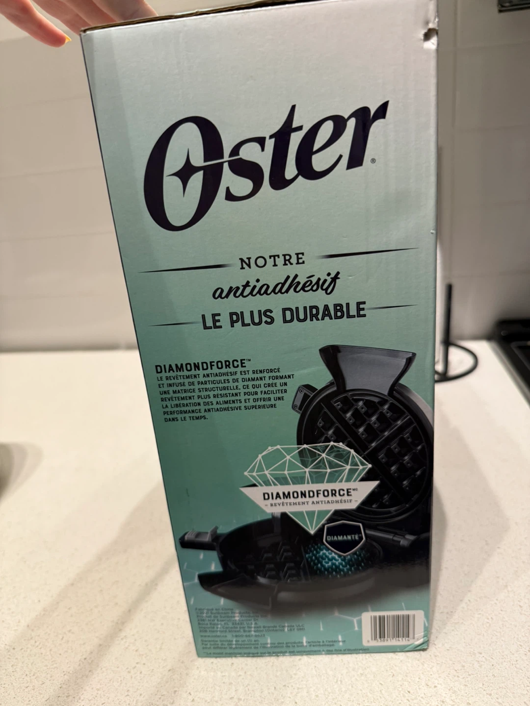 Oster DiamondForce Vertical Waffle Maker - photo 2