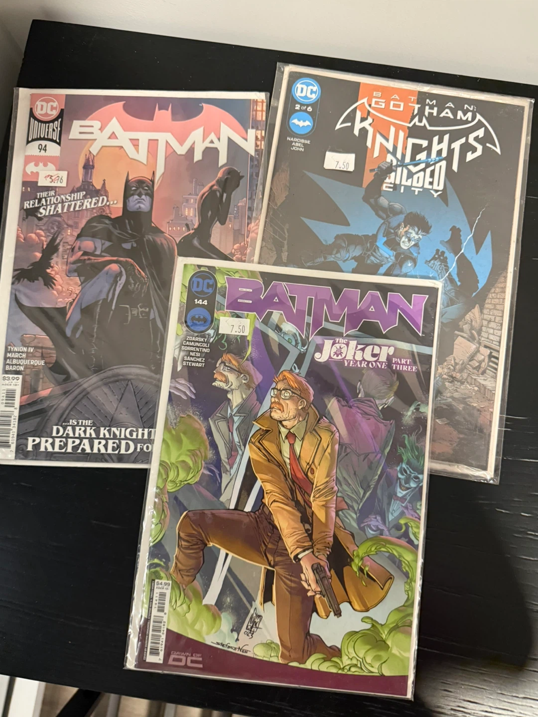 3 DC Comics Batman #94, #144, and #2