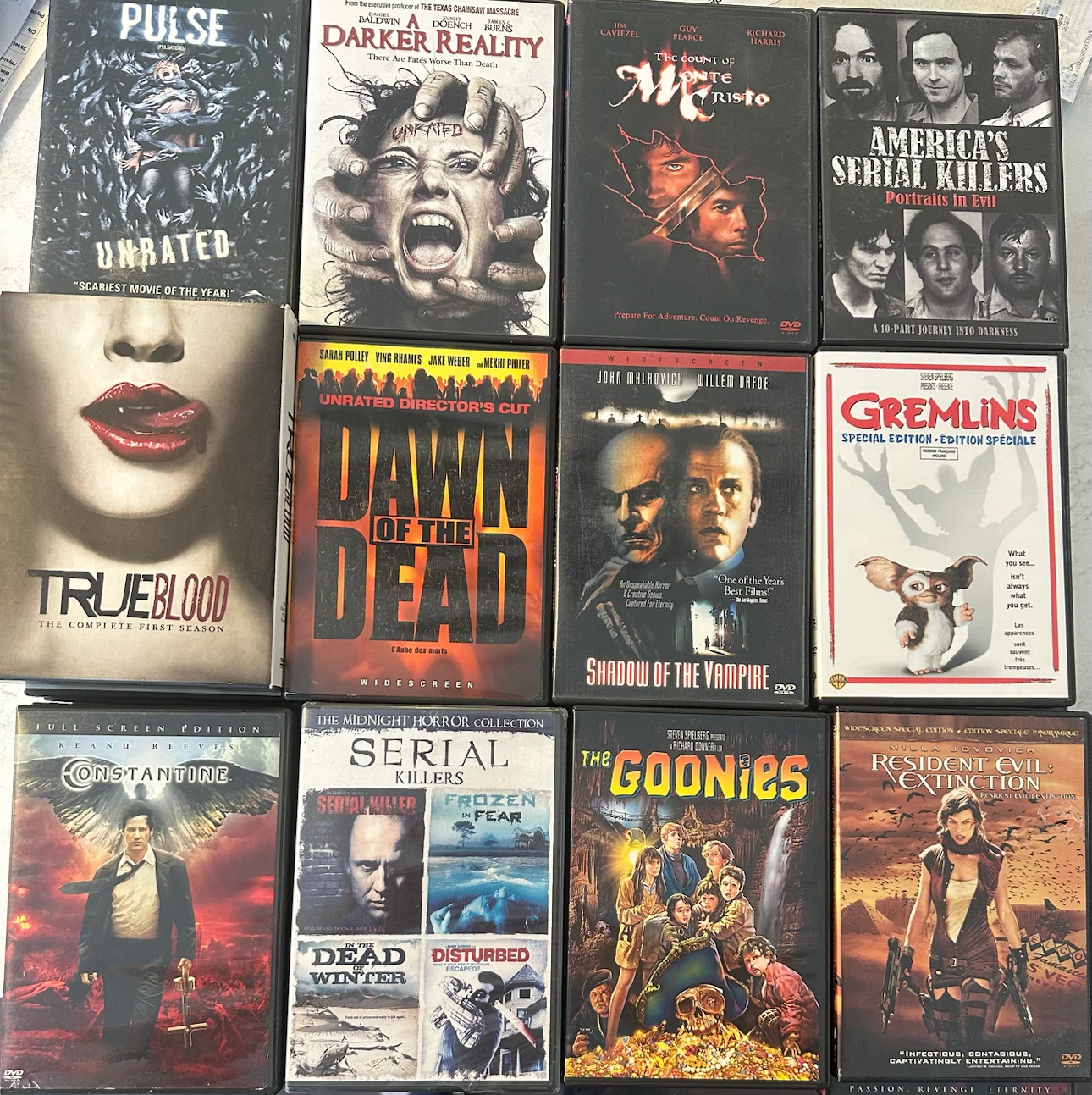 Large Collection of Horror and Thriller DVDs - photo 4