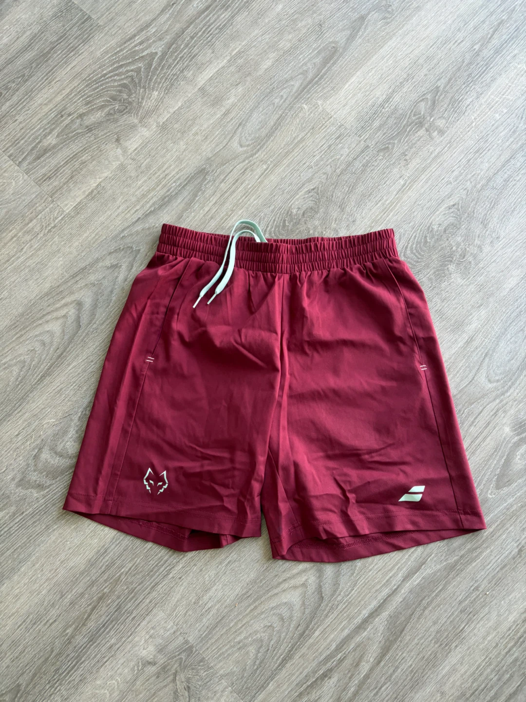 Babolat Juan Lebrón Padel Shorts – Burgundy/Red – Size L