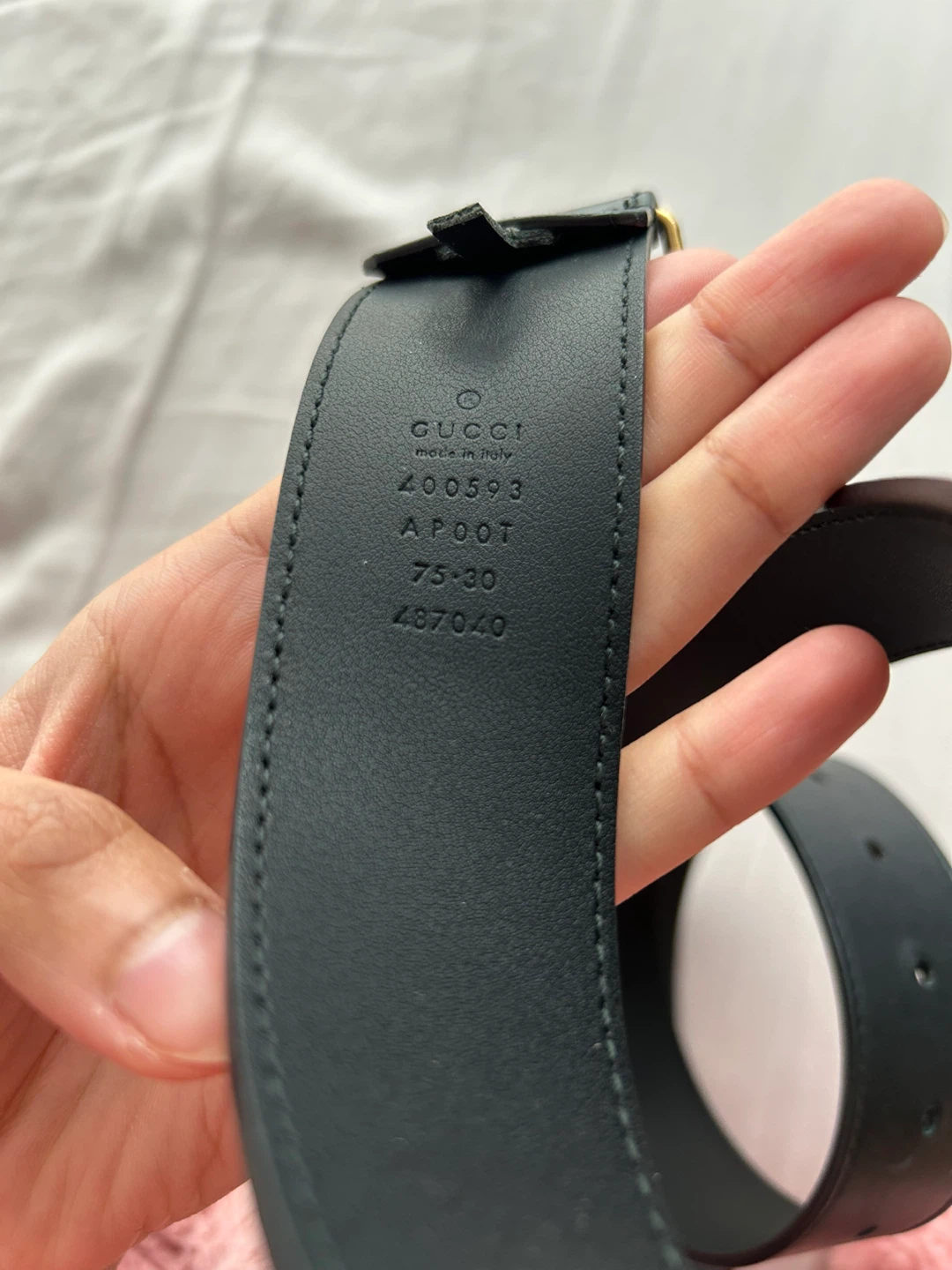 Authentic Gucci Marmont GG Belt - photo 2