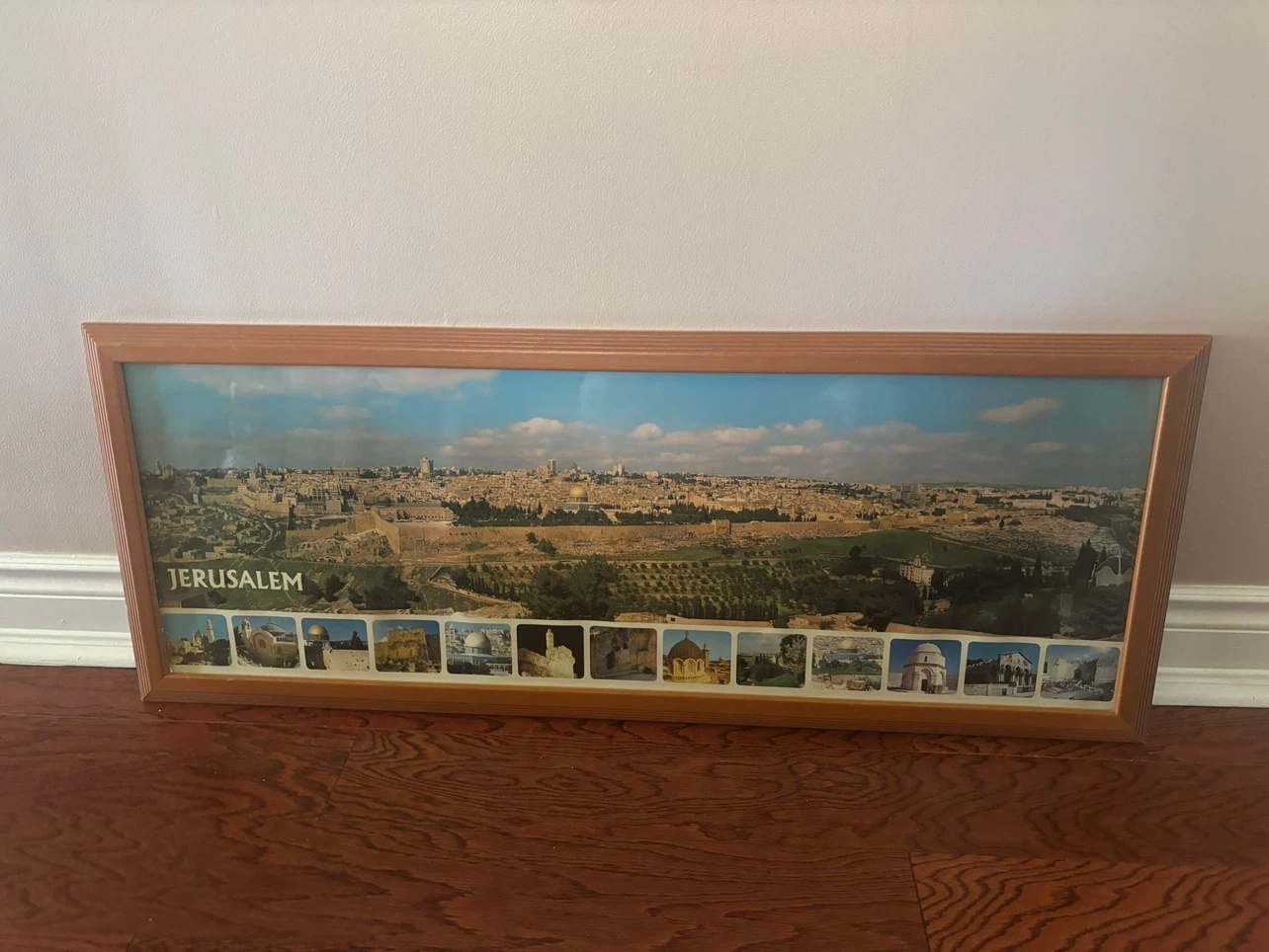 Framed Panoramic Print of Jerusalem