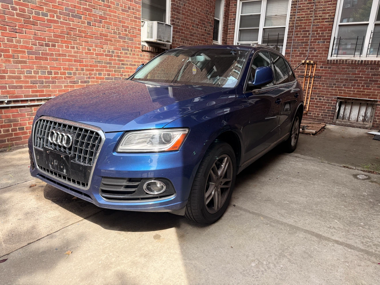 Blue Audi Q5 TDI Quattro SUV