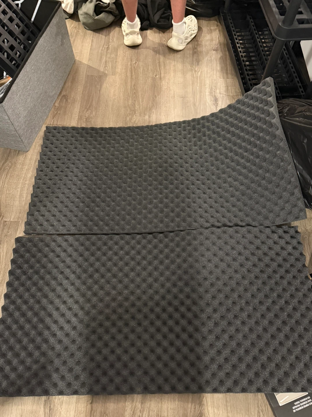 2 Acoustic Foam Soundproofing Panels