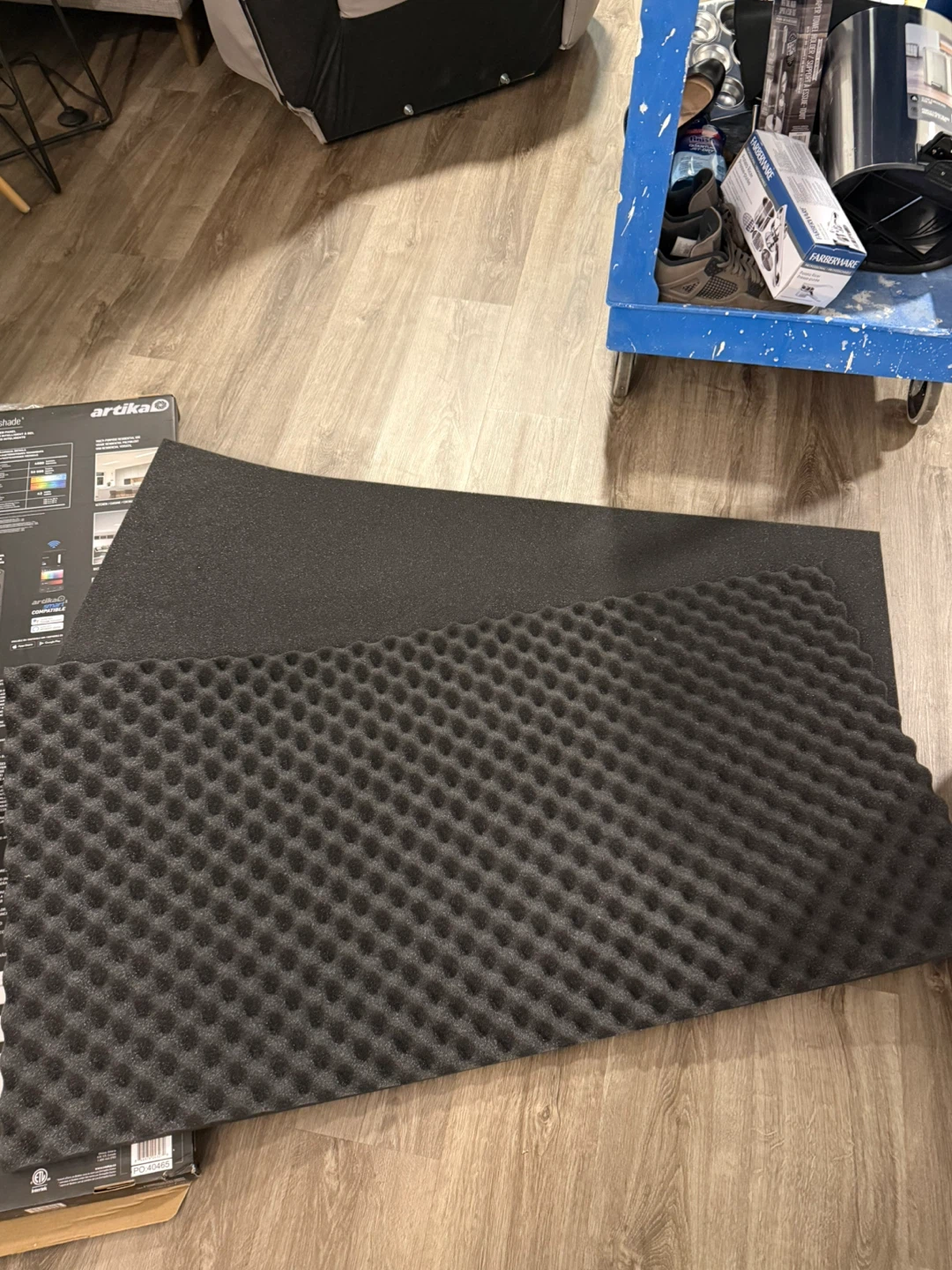 2 Acoustic Foam Soundproofing Panels - photo 2