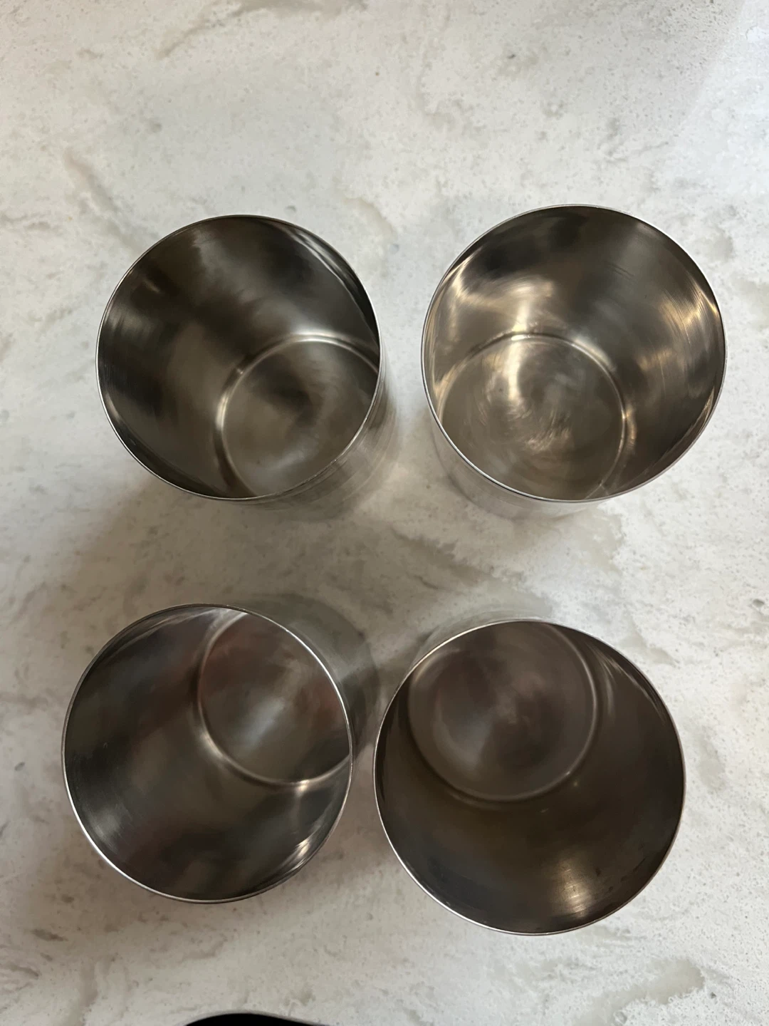 Set of 4 Stainless Steel Tumblers - photo 2