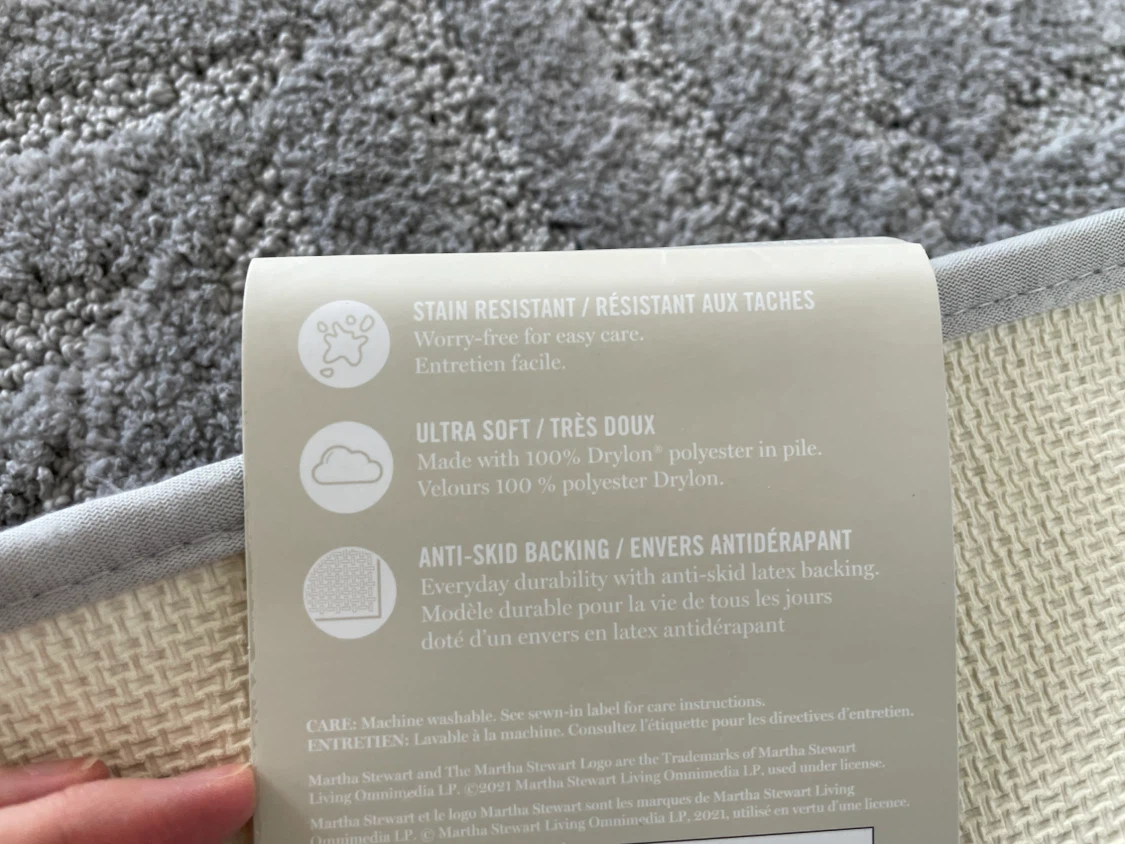 Martha Stewart Bath Rug - photo 3