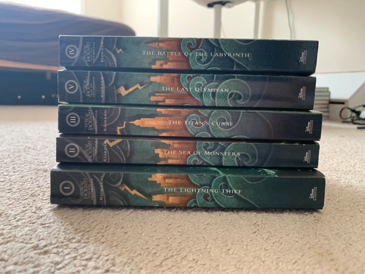 Percy Jackson 1-5 Full Box Set