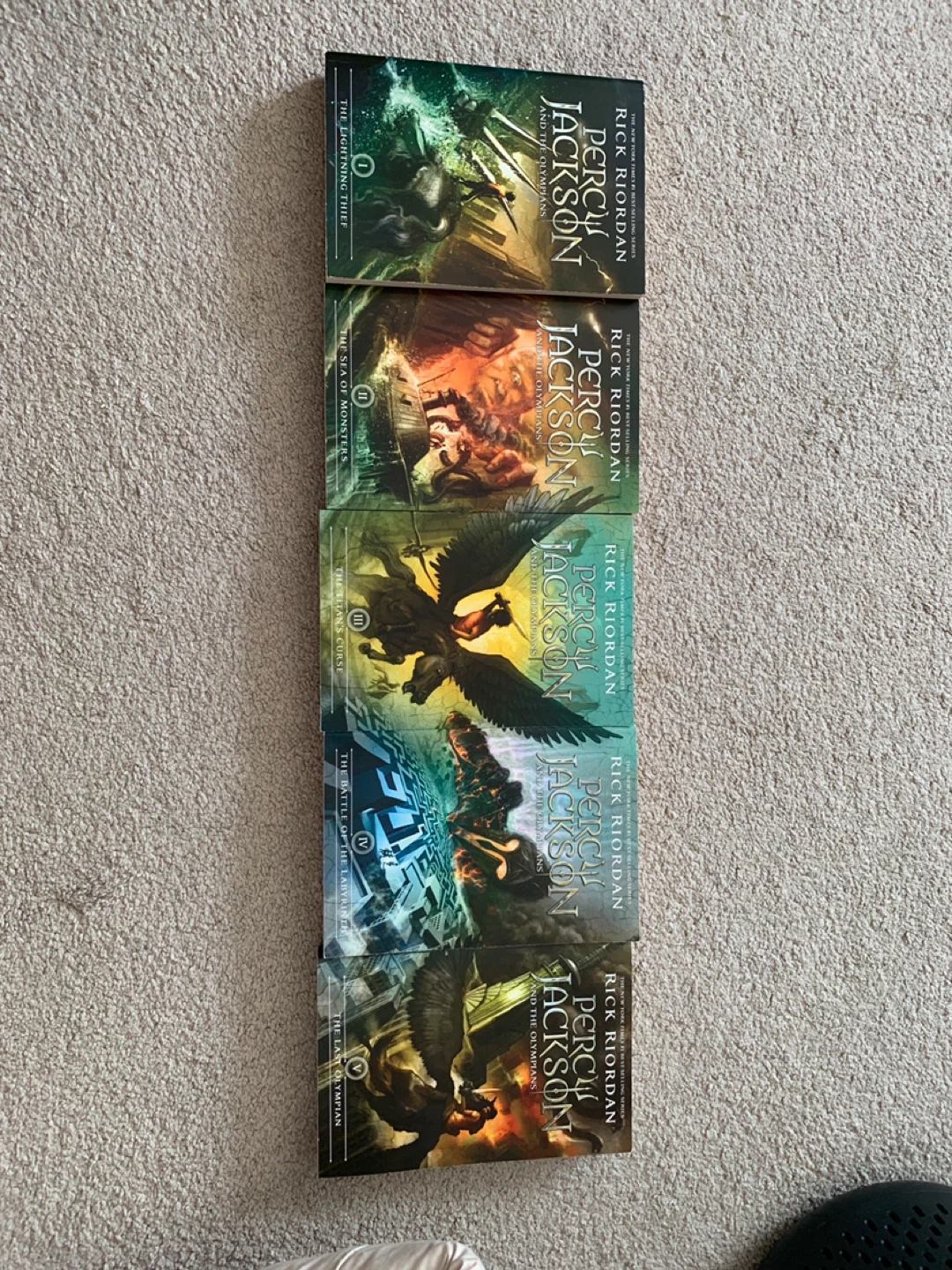Percy Jackson 1-5 Full Box Set - photo 2