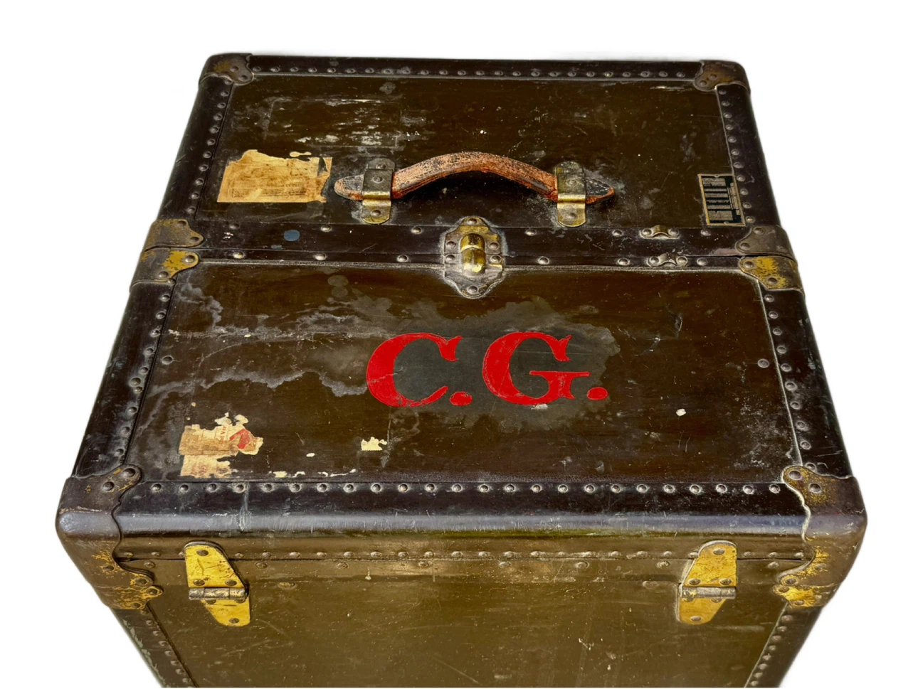 Vintage Steamer Trunk Wardrobe - photo 2